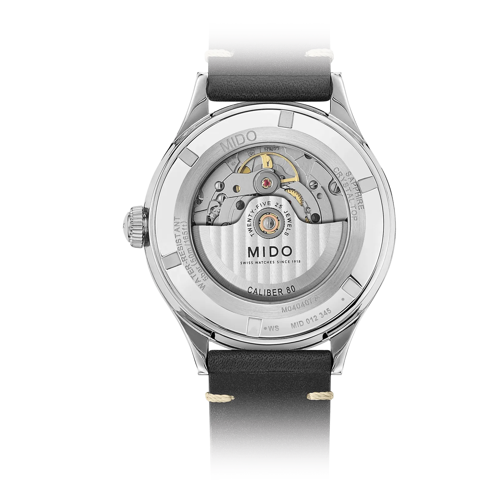 Mido Multifort Patrimony Otomatik Antrasit M0404071606000 detay görseli 1