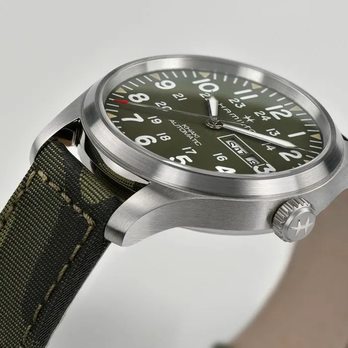 Hamilton Khaki Field Day Date Auto Otomatik Yeşil H70535061 detay görseli 4