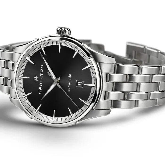 Hamilton Jazzmaster Auto Siyah H32475130 detay görseli 2