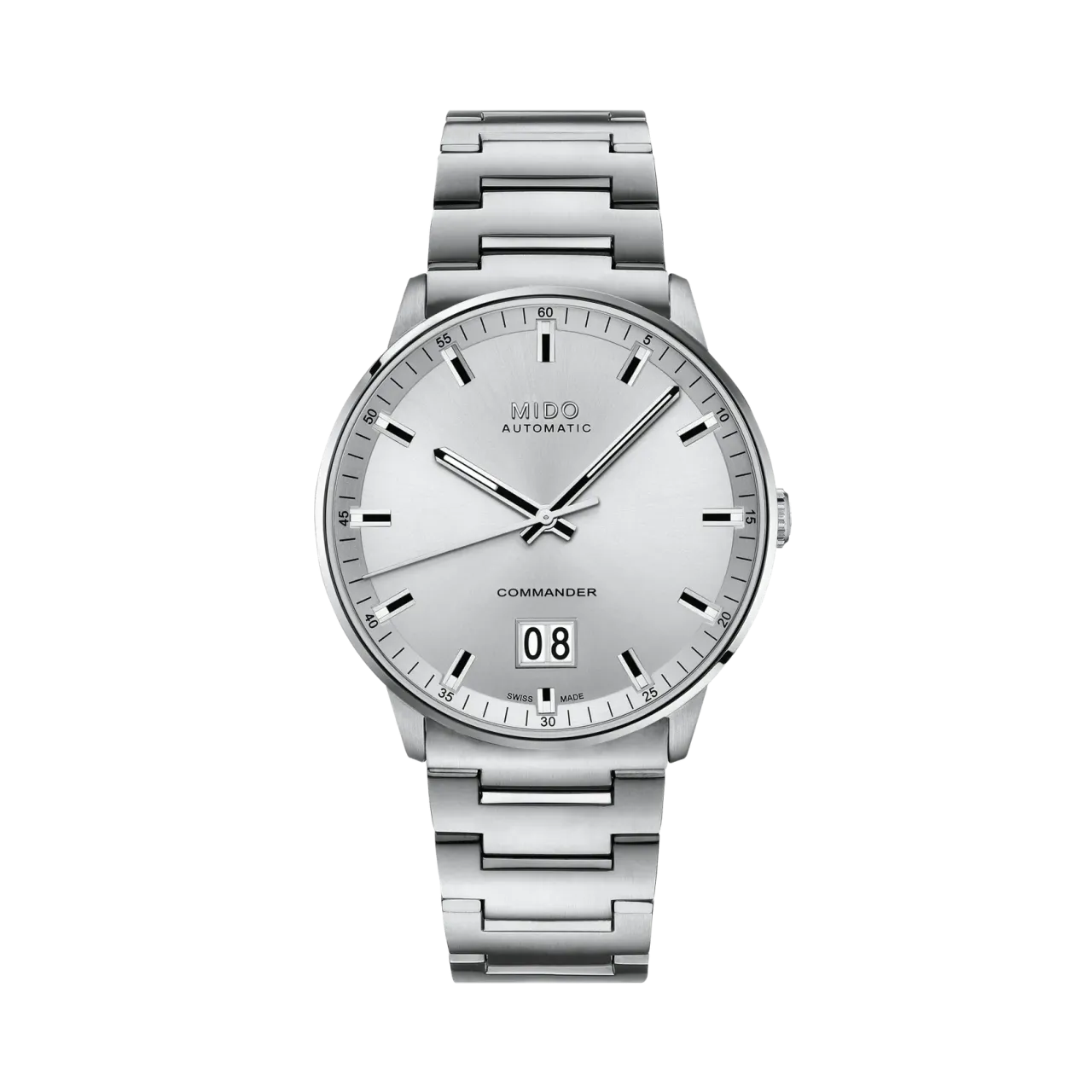 Mido Commander Big Date Otomatik Silver M0216261103100