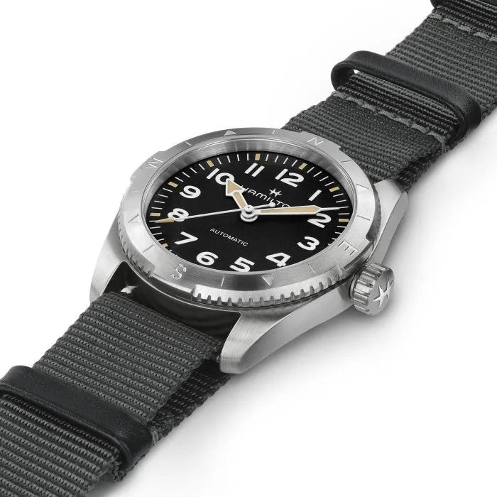 Hamilton Khaki Field Expedition Auto Otomatik Siyah H70225930 detay görseli 3