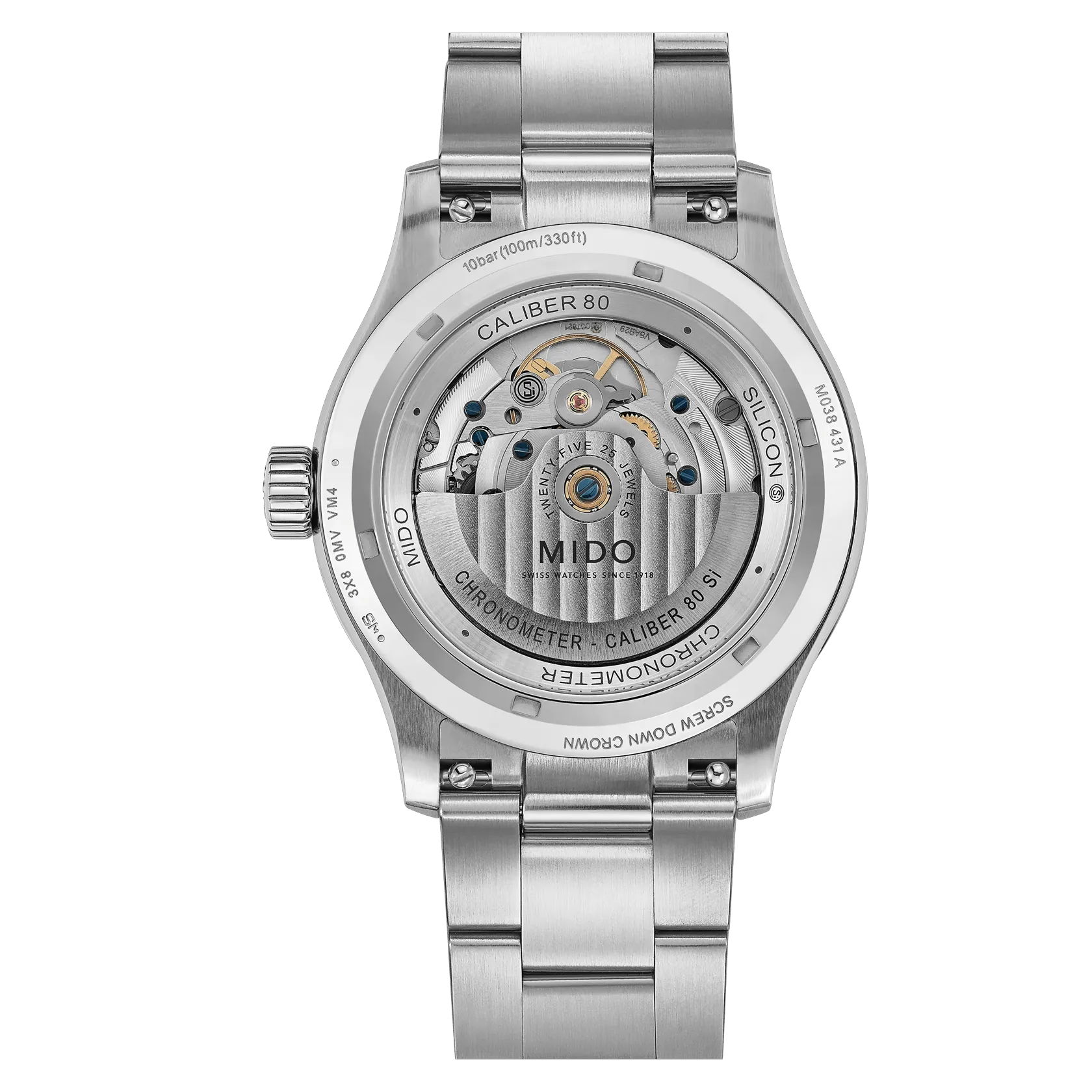 Mido Multifort M Chronometer Otomatik Yeşil M0384311109700 detay görseli 1