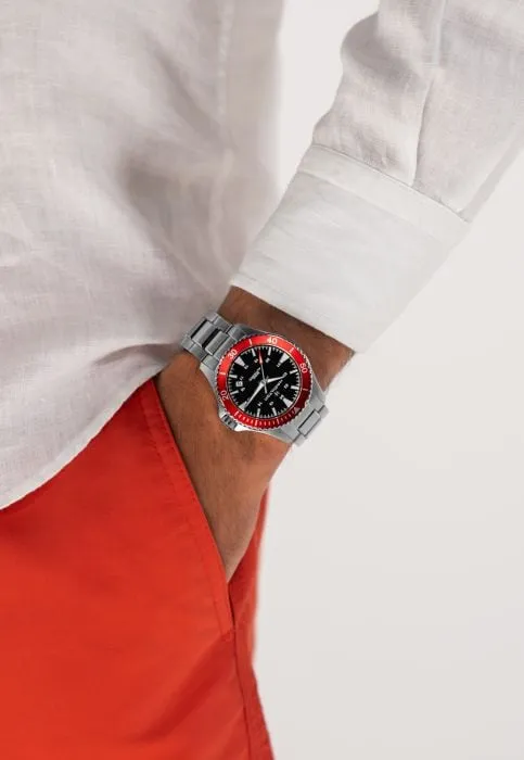 Hamilton Khaki Navy Scuba Otomatik Siyah H82405130 detay görseli 5