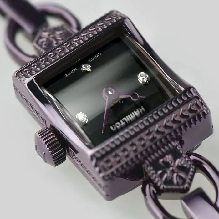 Hamilton American Classic Vintage Quartz Siyah H31201130 detay görseli 3