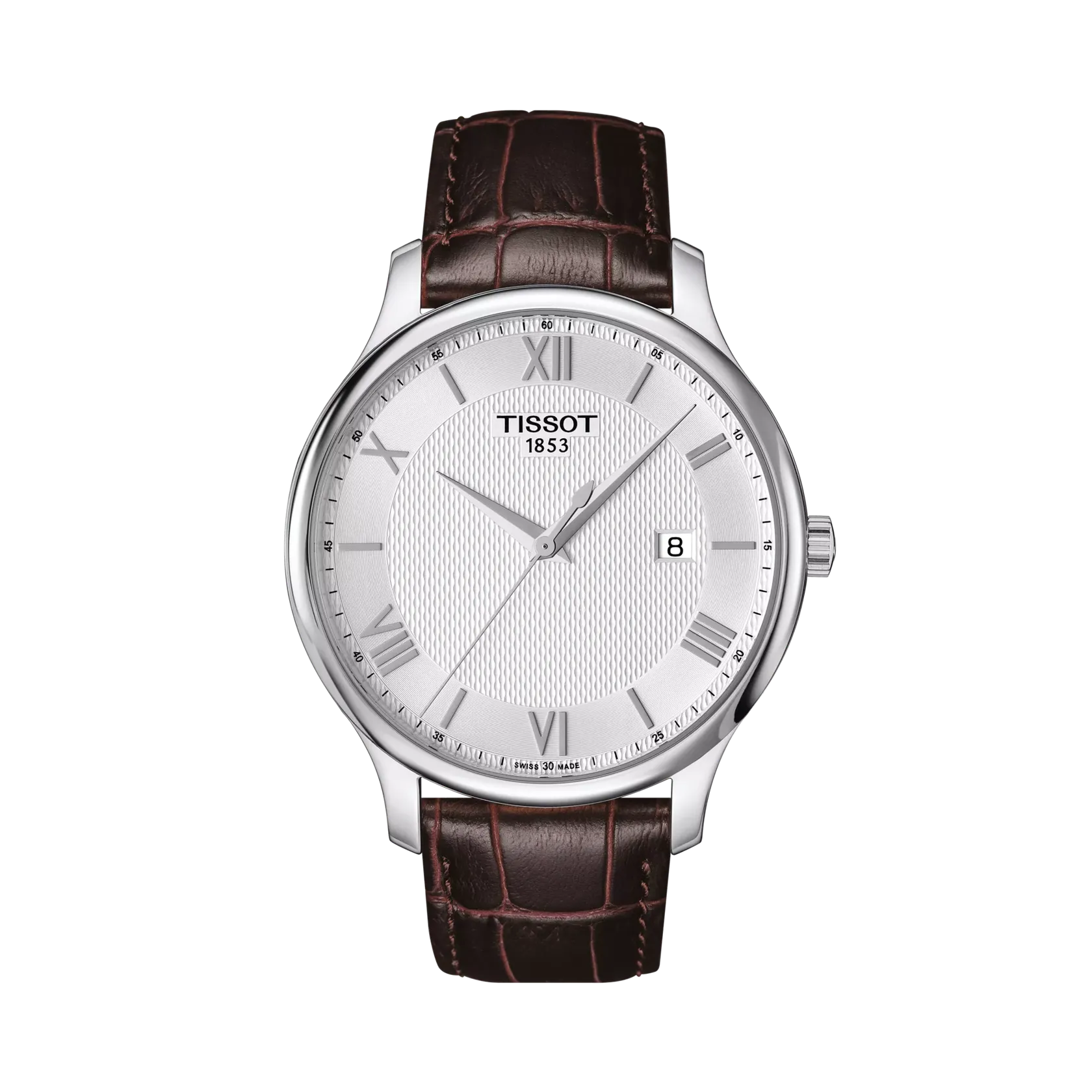 Tissot Tradition 42mm Gümüş T0636101603800