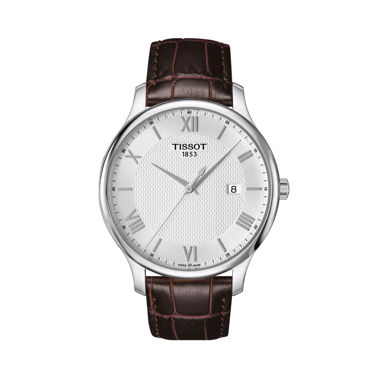 Tissot Tradition 42mm Gümüş T0636101603800