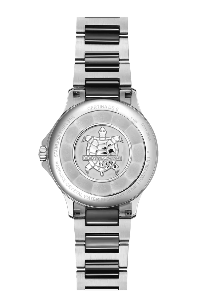 Certina DS-6 Lady Black C0392511105700 detay görseli 2