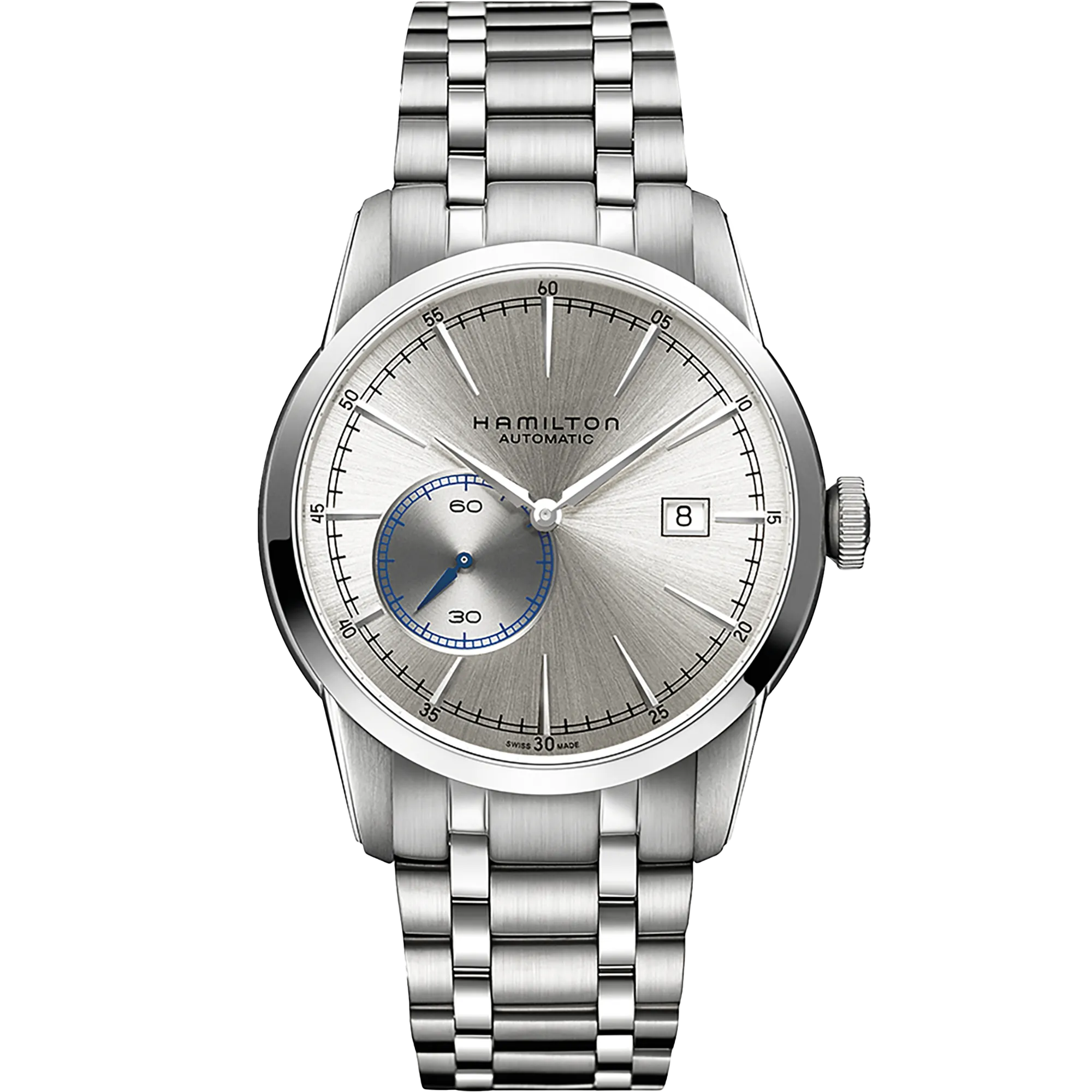 Hamilton American Classic RailRoad Small Second Auto Otomatik Silver H40515181 detay görseli 1