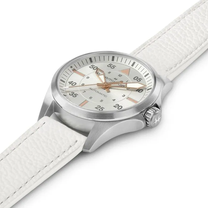 Hamilton Khaki Aviation Pilot Auto Otomatik Gümüş H76215850 detay görseli 1