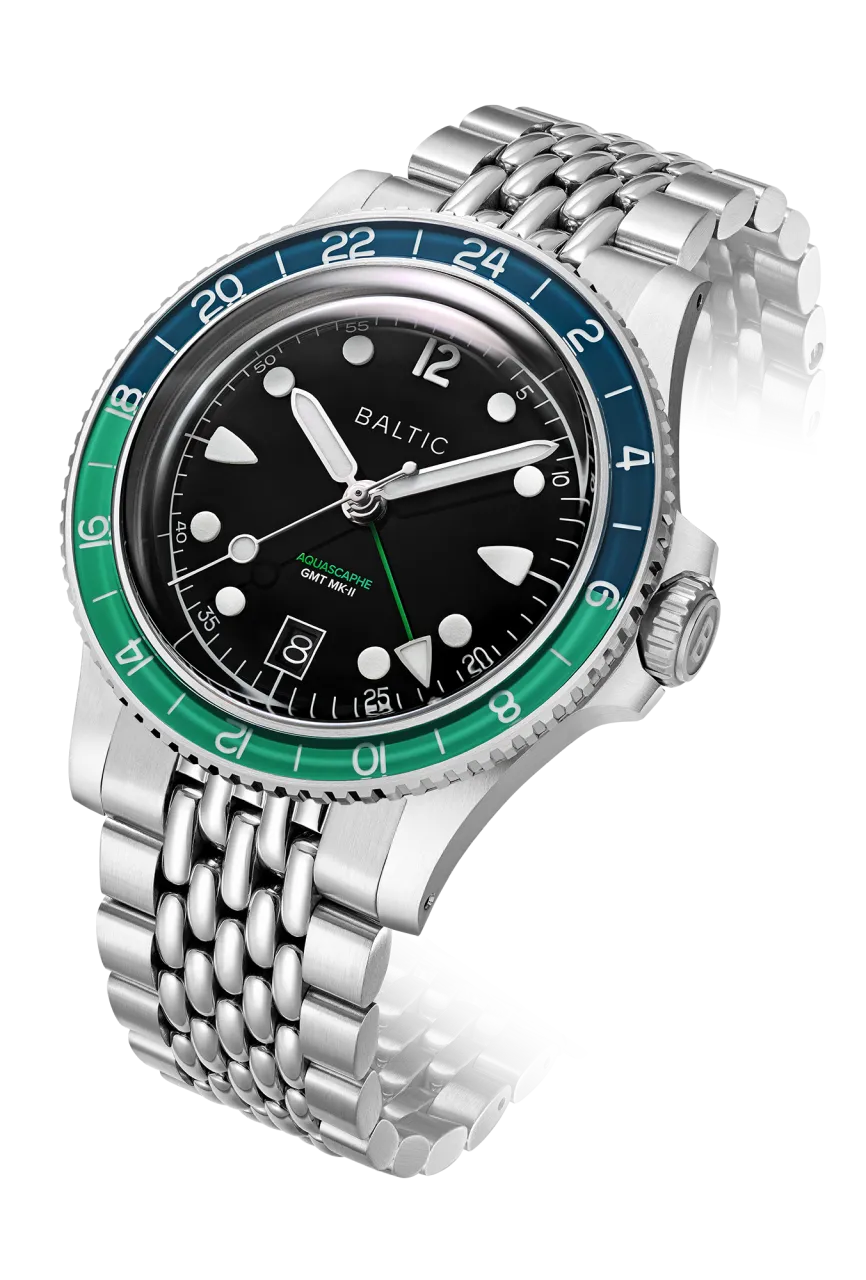 Baltic Aquascaphe GMT MK-II Green Otomatik AQUASCAPHEGMTMKIIGREEN detay görseli 1