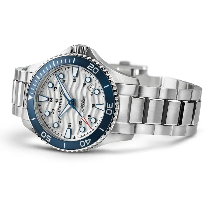 Hamilton Khaki Navy Scuba Auto 40mm Beyaz H82425110 detay görseli 3