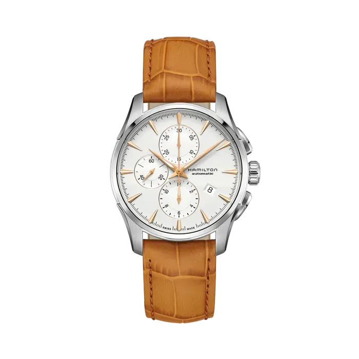 Hamilton Jazzmaster Auto Chrono Otomatik Beyaz H32586511
