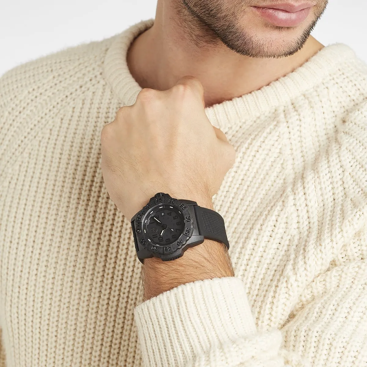 Luminox Navy Seal 3501 Blackout XS3501BOF detay görseli 3