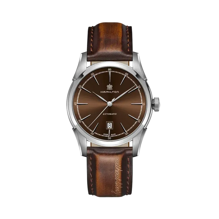 Hamilton American Classic Spirit Of Liberty Auto Otomatik Kahverengi H42415501