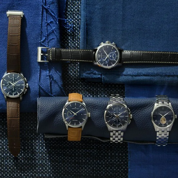 Hamilton Jazzmaster Auto Chrono Blue H32586541 detay görseli 1