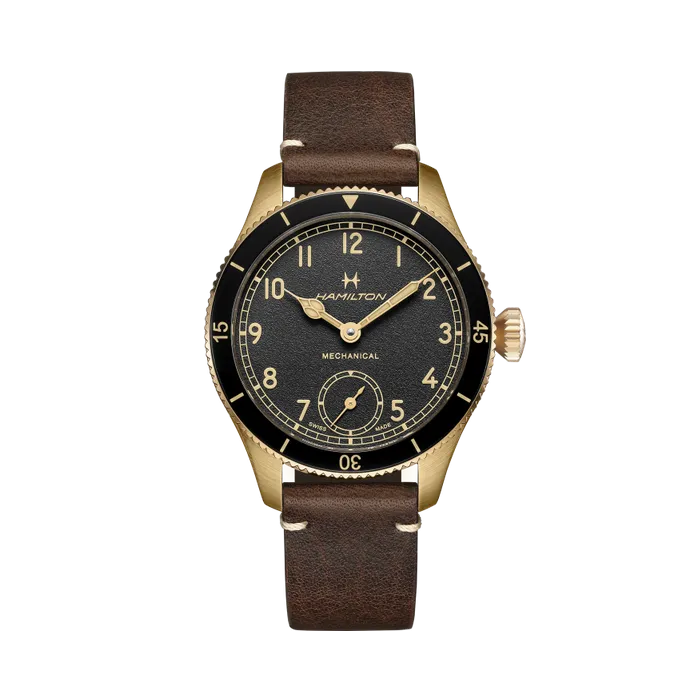 Hamilton Khaki Aviation Pilot Pioneer Mechanical Bronze 43mm Black H76709530