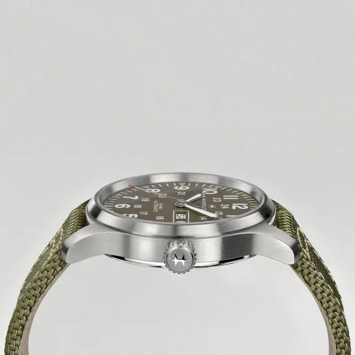 Hamilton Khaki Field Day Date Otomatik Gri H70535081 detay görseli 2