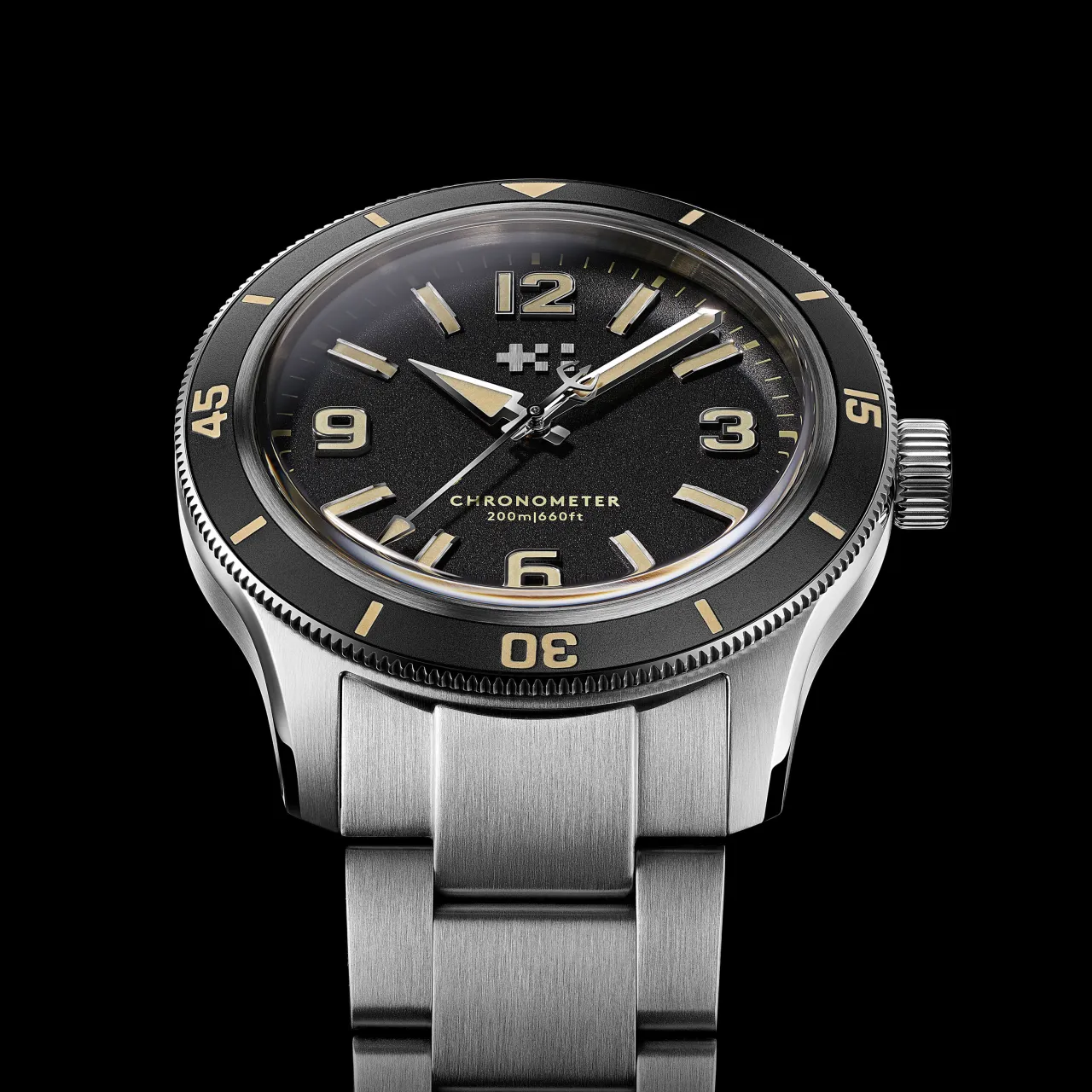 Christopher Ward C60 Trident Biscay Automatic Black C6039C3H1S0KK0VT1 detay görseli 4