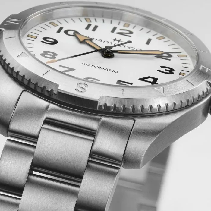Hamilton Khaki Field Expedition Auto Otomatik Beyaz H70315110 detay görseli 2