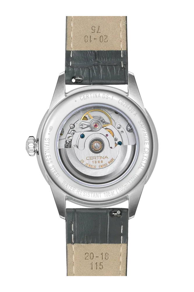 Certina DS-1 Day Date Otomatik Beyaz C0294301601101 detay görseli 1