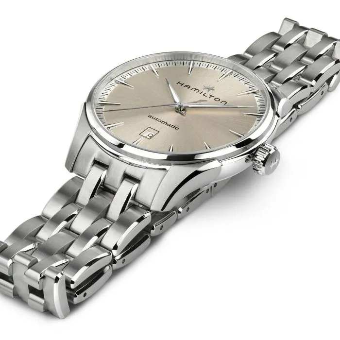 Hamilton Jazzmaster Auto Otomatik Beige H32475120 detay görseli 1