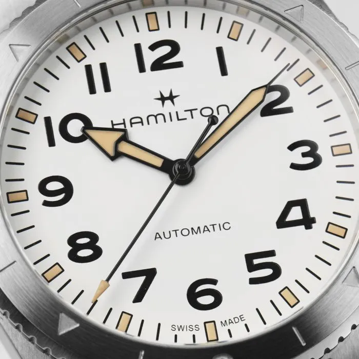 Hamilton Khaki Field Expedition Auto Otomatik Beyaz H70315110 detay görseli 1