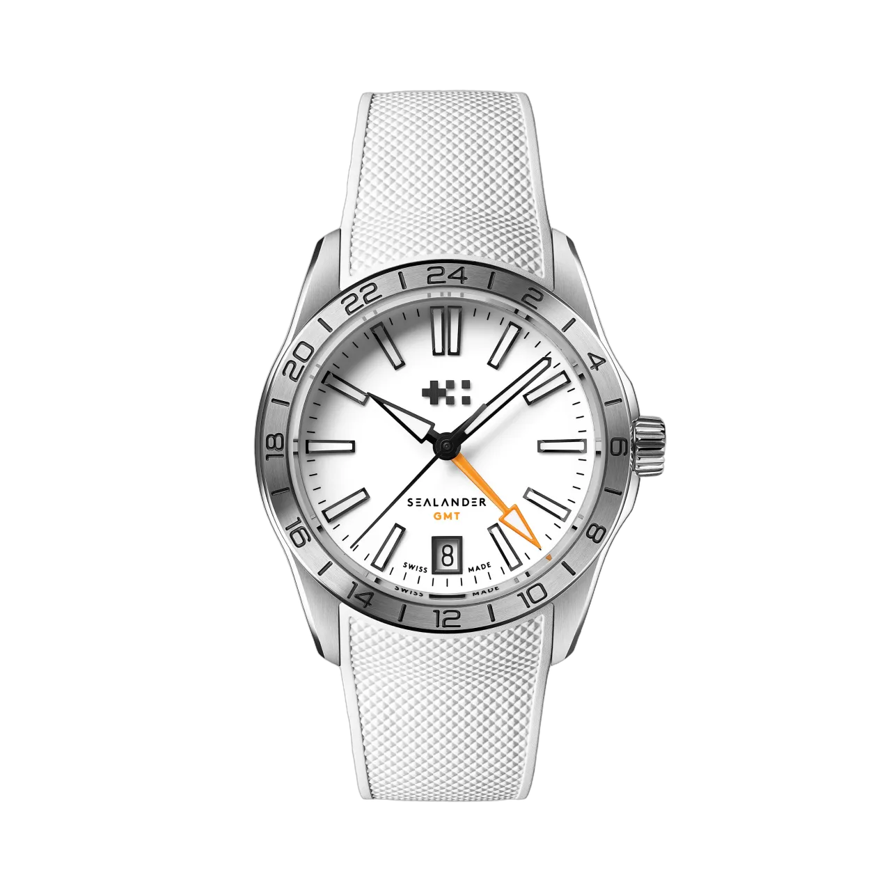 Christopher Ward C63 Sealander GMT Otomatik Beyaz C6336AGM4S00W0RW