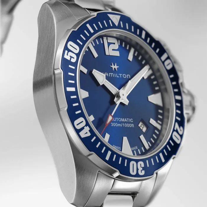 Hamilton Khaki Navy Frogman Auto Blue H77705145 detay görseli 1
