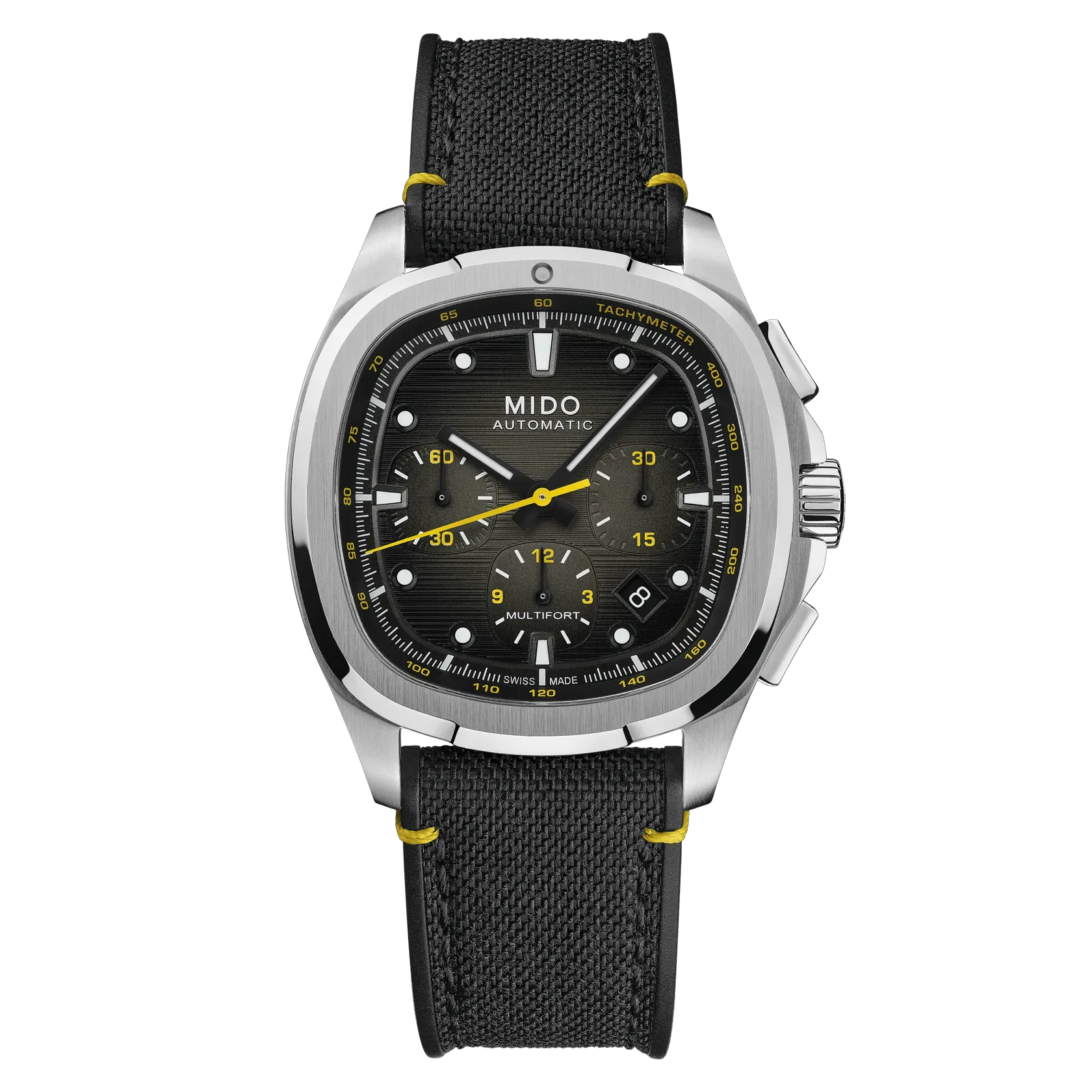Mido Multifort TV Chronograph Otomatik Gri M0495271108100 detay görseli 1
