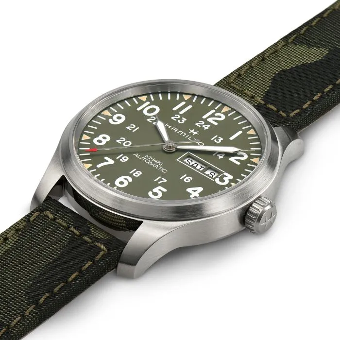 Hamilton Khaki Field Day Date Auto Otomatik Yeşil H70535061 detay görseli 5