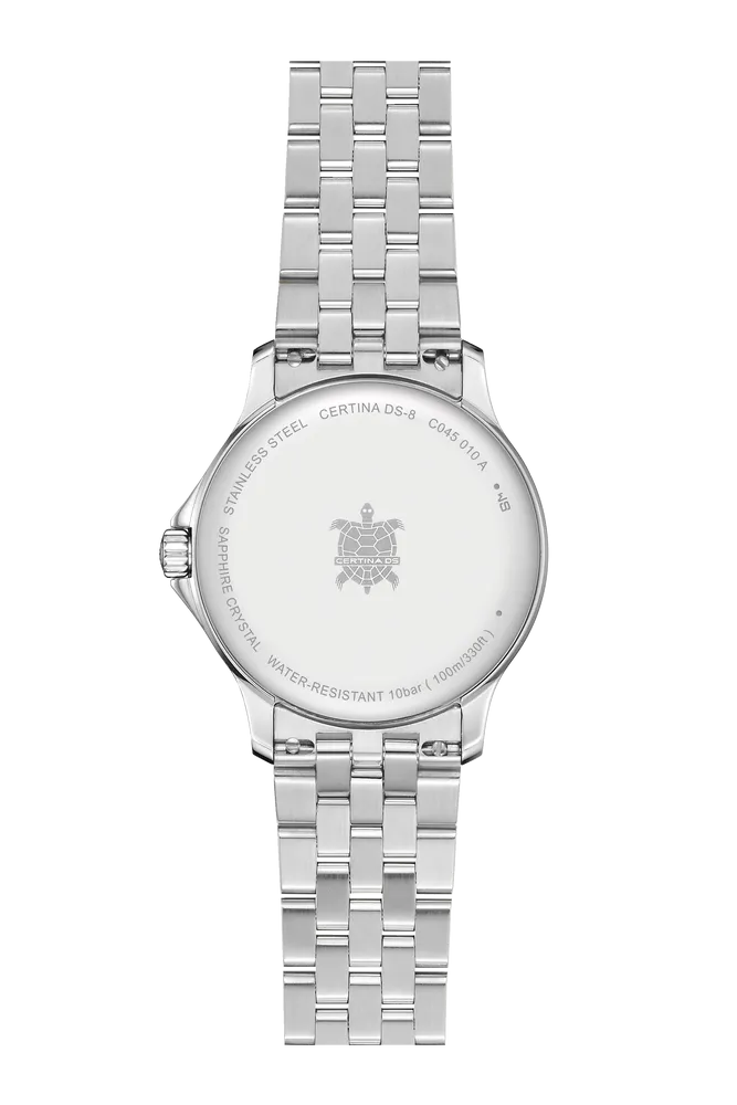 Certina DS-8 Lady 31mm Gümüş C0450101103200 detay görseli 1