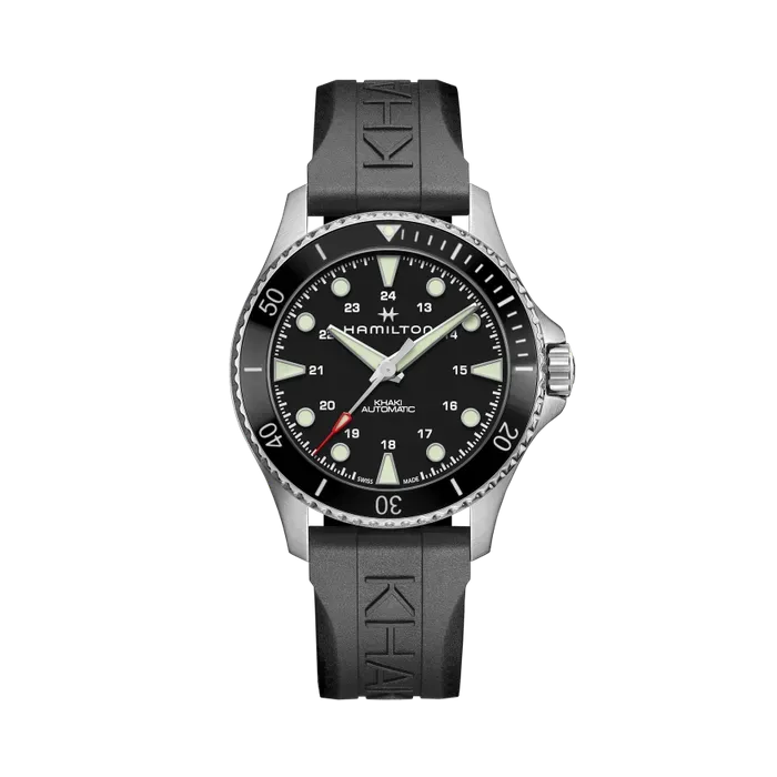 Hamilton Khaki Navy Scuba Auto Otomatik Siyah H82515330