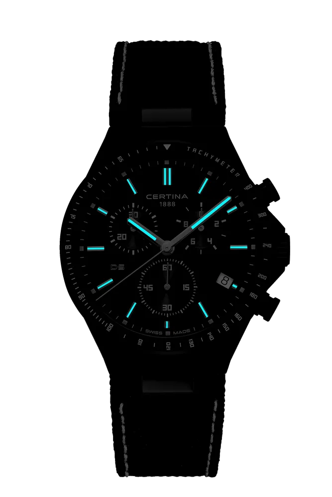 Certina DS-7 Chronograph Grey C0434173808100 detay görseli 1