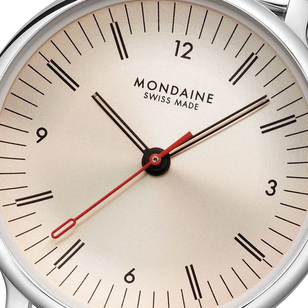 Mondaine Doppio Rose Gold MLE33150SM detay görseli 1