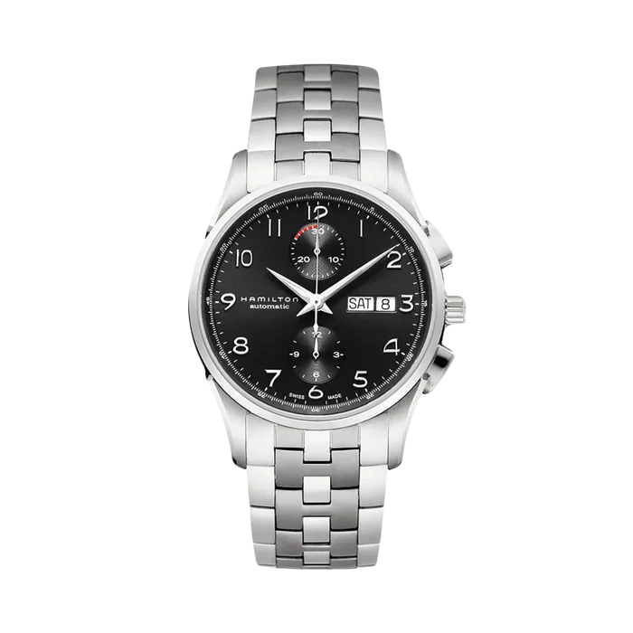 Hamilton Jazzmaster Maestro Auto Chrono Otomatik Siyah H32576135
