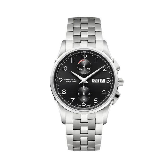 Hamilton Jazzmaster Maestro Auto Chrono Otomatik Siyah H32576135