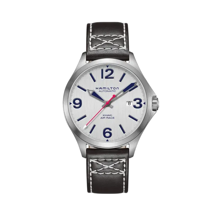 Hamilton Khaki Aviation Air Race Auto Silver H76525751