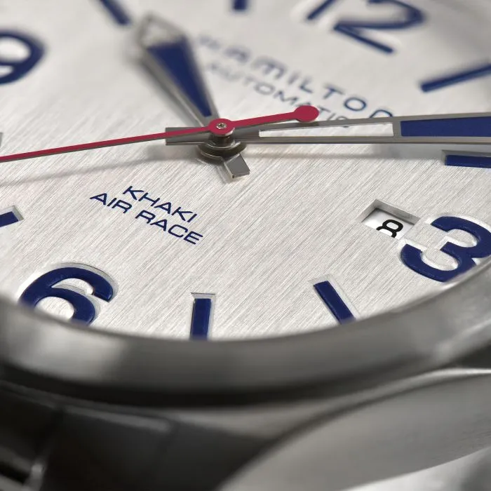 Hamilton Khaki Aviation Air Race Auto Otomatik Silver H76525151 detay görseli 3