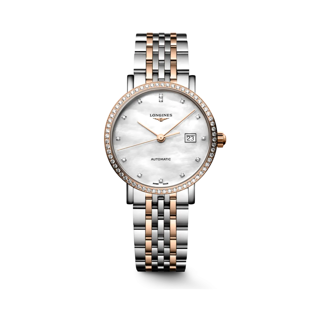 Longines Elegant Collection Otomatik Beyaz Sedef L43105817