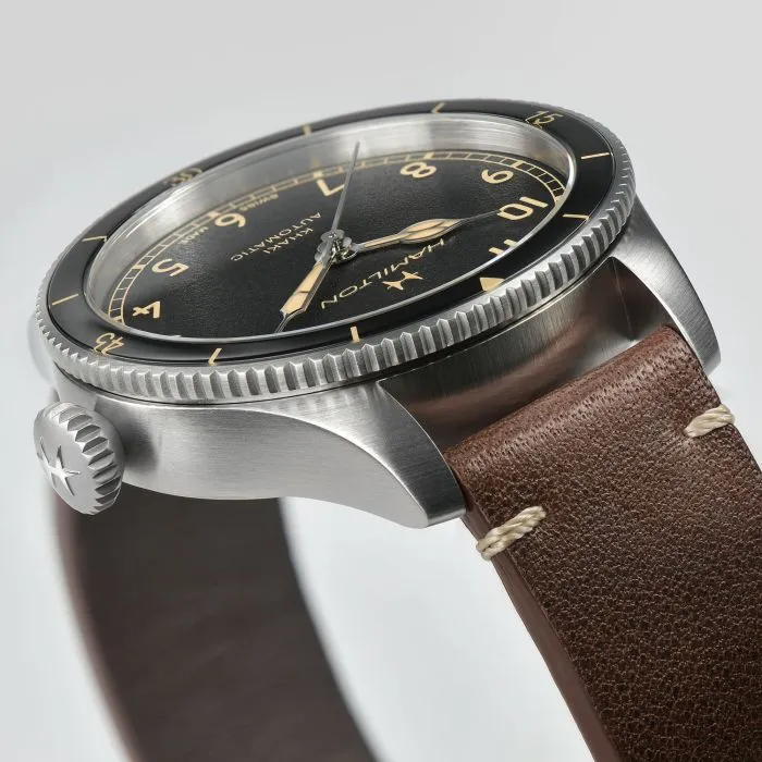 Hamilton Khaki Aviation Pilot Pioneer Otomatik Siyah H76205530 detay görseli 3