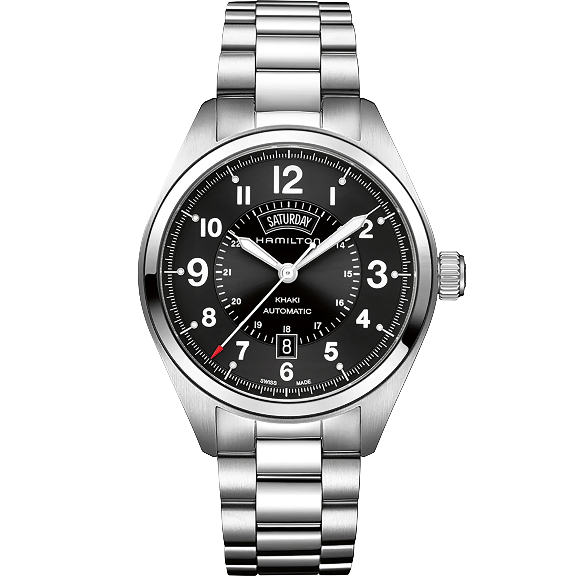 Hamilton Khaki Field Day Date Auto Otomatik Siyah H70505133 detay görseli 1