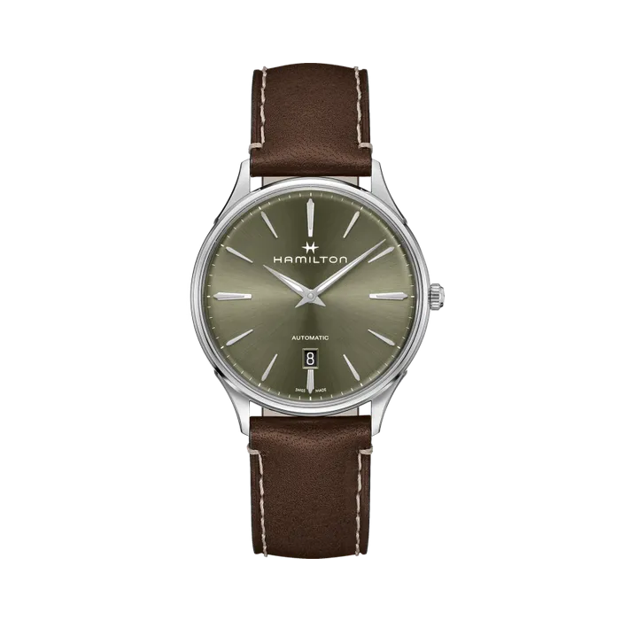 Hamilton Jazzmaster Thinline Auto Otomatik Yeşil H38525561