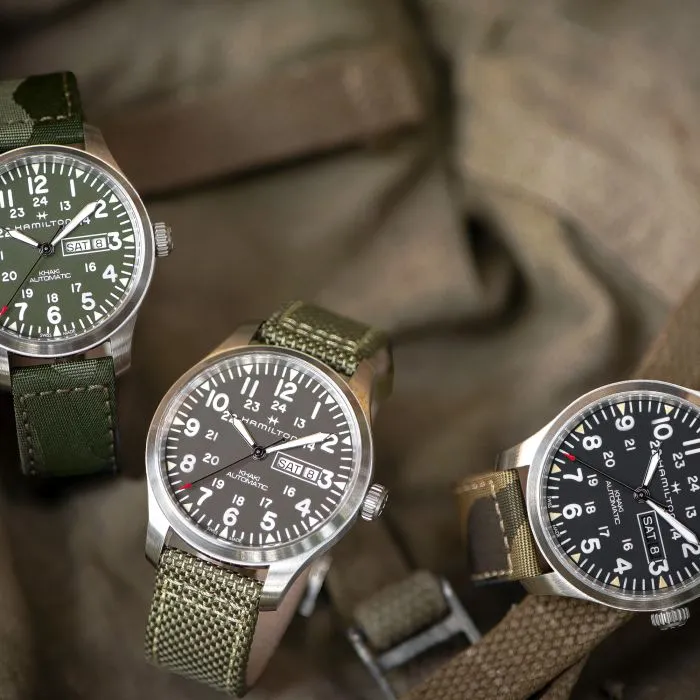 Hamilton Khaki Field Day Date Auto Otomatik Yeşil H70535061 detay görseli 2