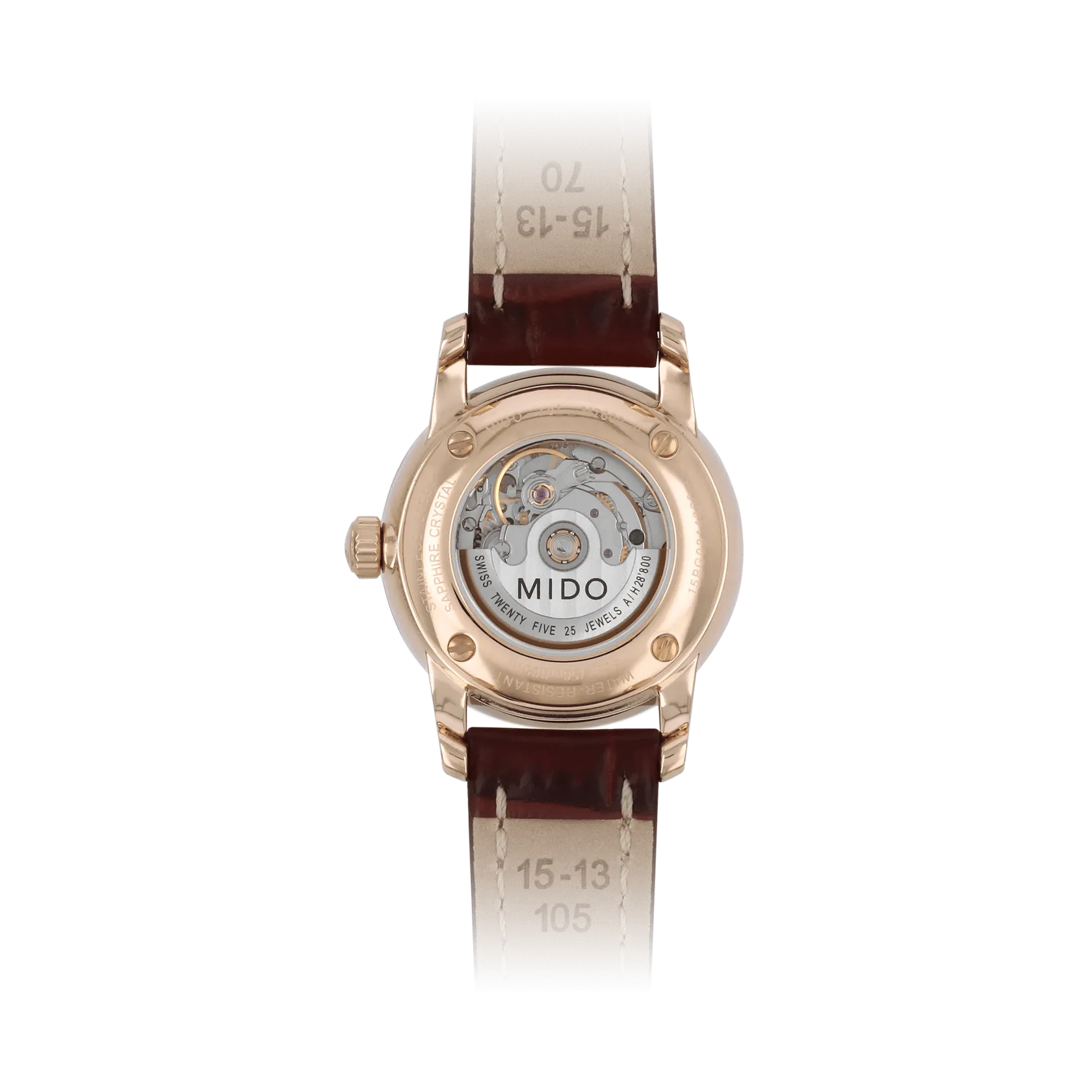 Mido Baroncelli Otomatik Silver M76002218 detay görseli 1