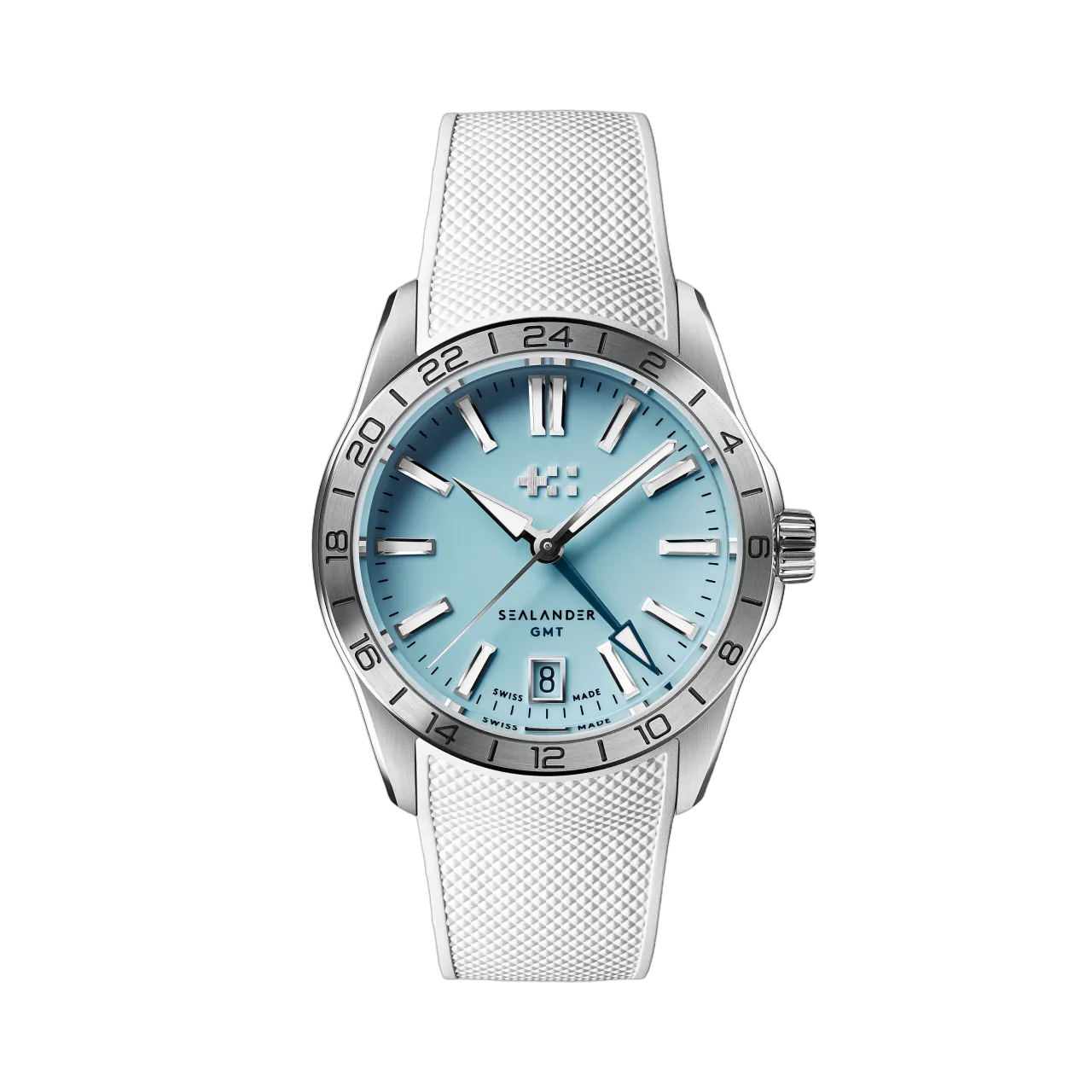 Christopher Ward C63 Sealander GMT Otomatik Sky Blue C6336AGM4S00B0RW