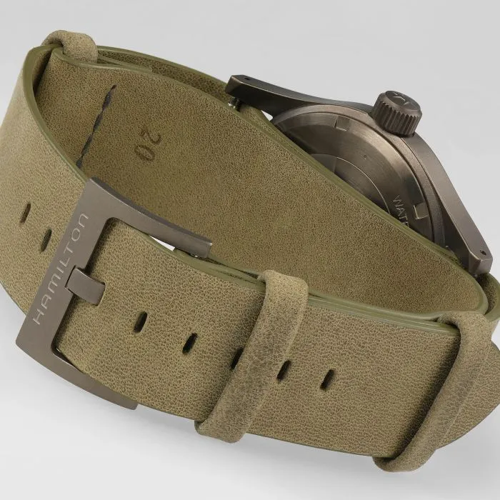 Hamilton Khaki Field Mechanical Yeşil H69449861 detay görseli 2