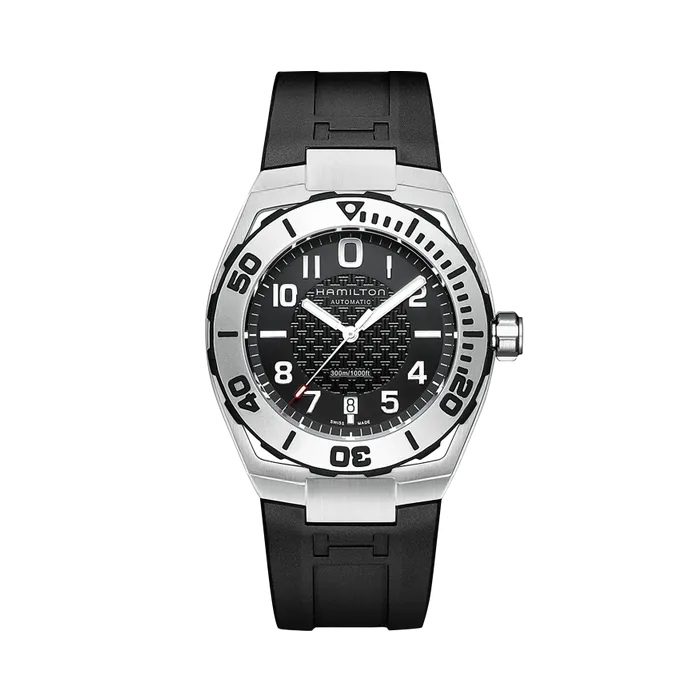 Hamilton Khaki Navy Sub Auto Otomatik Siyah H78615335