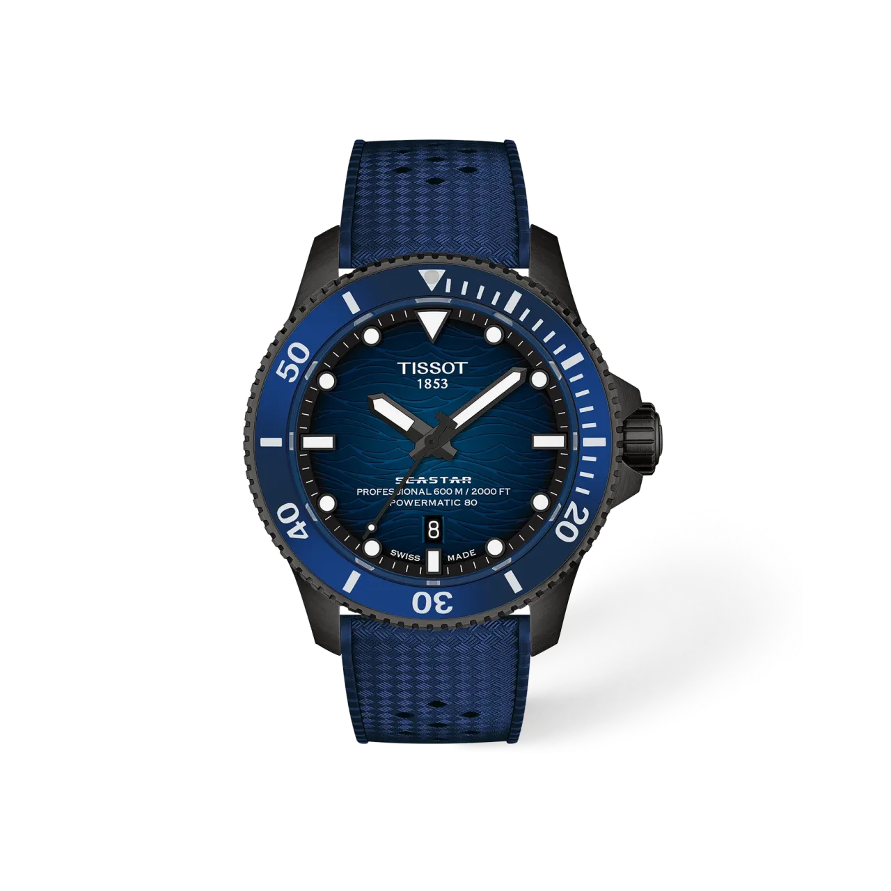 Tissot Seastar 2000 Otomatik Mavi Degrade T1209073704100