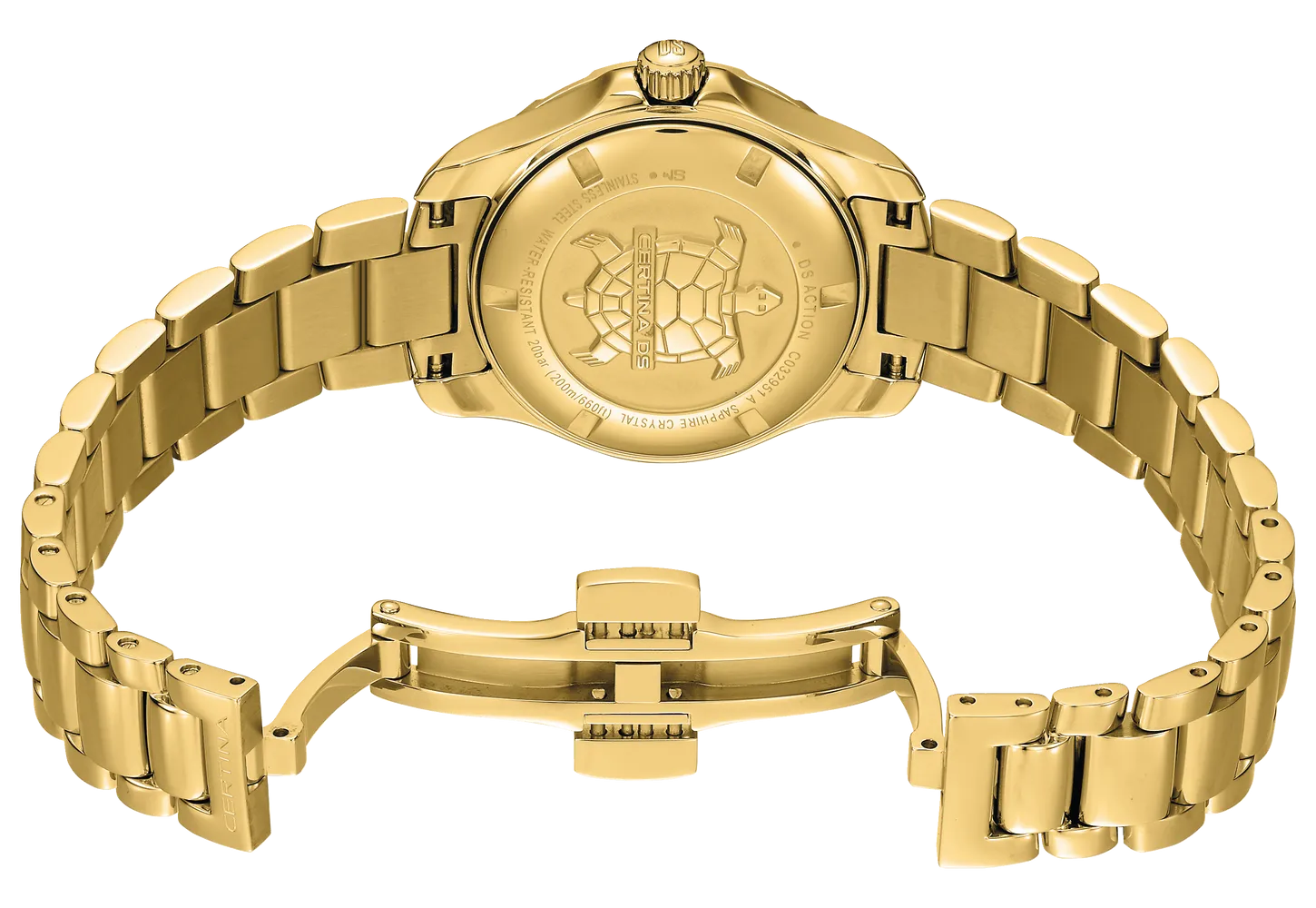 Certina DS Action Lady 29mm Mother Of Pearl C0329513311100 detay görseli 3
