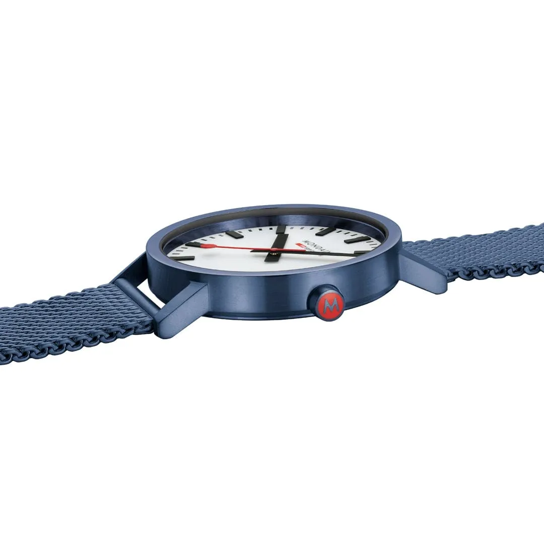 Mondaine Classic Mavi A660303601BSBM detay görseli 5